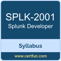 Developer PDF, SPLK-2001 Dumps, SPLK-2001 PDF, Developer VCE, SPLK-2001 Questions PDF, Splunk SPLK-2001 VCE, Splunk Enterprise Developer Dumps, Splunk Enterprise Developer PDF