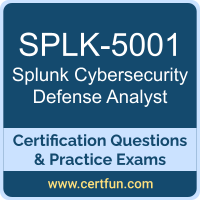 Cybersecurity Defense Analyst Dumps, Cybersecurity Defense Analyst PDF, SPLK-5001 PDF, Cybersecurity Defense Analyst Braindumps, SPLK-5001 Questions PDF, Splunk SPLK-5001 VCE, Splunk Cybersecurity Defense Analyst Dumps