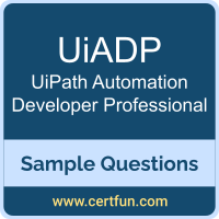 UiADP Dumps, UiADP PDF, UiADP VCE, UiPath Automation Developer Professional VCE, UiPath UiADP PDF
