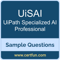 UiSAI Dumps, UiSAI PDF, UiSAI VCE, UiPath Specialized AI VCE, UiPath UiSAI PDF