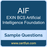 AIF Dumps, AIF PDF, AIF VCE, EXIN BCS Artificial Intelligence Foundation VCE, EXIN AIF PDF