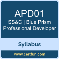 Professional Developer PDF, APD01 Dumps, APD01 PDF, Professional Developer VCE, APD01 Questions PDF, SS&C | Blue Prism APD01 VCE