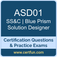 Solution Designer Dumps, Solution Designer PDF, ASD01 PDF, Solution Designer Braindumps, ASD01 Questions PDF, SS&C | Blue Prism ASD01 VCE, SS&C | Blue Prism Solution Designer Dumps