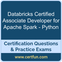 Developer for Apache Spark - Python Dumps, Developer for Apache Spark - Python PDF, Developer for Apache Spark - Python Braindumps, Databricks Developer for Apache Spark - Python Questions PDF, Databricks Developer for Apache Spark - Python VCE, Databricks Apache Spark Developer Associate Dumps