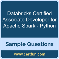 Developer for Apache Spark - Python Dumps, Developer for Apache Spark - Python PDF, Developer for Apache Spark - Python VCE, Databricks Certified Associate Developer for Apache Spark - Python VCE, Databricks Apache Spark Developer Associate PDF