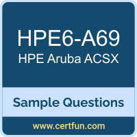 Hewlett Packard Enterprise HPE6-A69 VCE, Aruba ACSX Dumps, HPE6-A69 PDF, HPE6-A69 Dumps, Aruba ACSX VCE, HPE Aruba Switching Expert PDF
