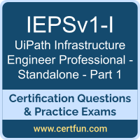 IEPSv1-I Dumps, IEPSv1-I PDF, IEPSv1-I Braindumps, UiPath IEPSv1-I Questions PDF, UiPath IEPSv1-I VCE, UiPath IEPSv1-I Dumps