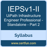 IEPSv1-II PDF, IEPSv1-II Dumps, IEPSv1-II VCE, UiPath Infrastructure Engineer Professional - Standalone - Part 2 Questions PDF, UiPath Infrastructure Engineer Professional - Standalone - Part 2 VCE, UiPath IEPSv1-II Dumps, UiPath IEPSv1-II PDF