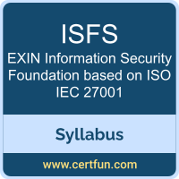 ISFS PDF, ISFS Dumps, ISFS VCE, EXIN Information Security Foundation based on ISO IEC 27001 Questions PDF, EXIN Information Security Foundation based on ISO IEC 27001 VCE, EXIN ISFS Dumps, EXIN ISFS PDF