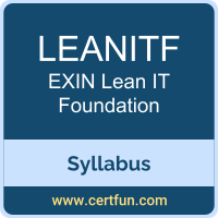 LEANITF PDF, LEANITF Dumps, LEANITF VCE, EXIN Lean IT Foundation Questions PDF, EXIN Lean IT Foundation VCE, EXIN LEANITF Dumps, EXIN LEANITF PDF