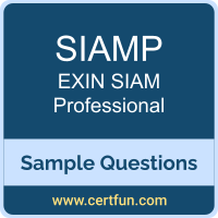 SIAMP Dumps, SIAMP PDF, SIAMP VCE, EXIN SIAM Professional VCE, EXIN SIAMP PDF