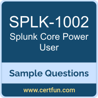Splunk SPLK-1002 VCE, Core Power User Dumps, SPLK-1002 PDF, SPLK-1002 Dumps, Core Power User VCE, Splunk Core Power User PDF