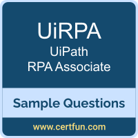 UiRPA Dumps, UiRPA PDF, UiRPA VCE, UiPath RPA Associate (Without Product Version) VCE, UiPathUiRPA PDF