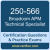 250-566: Symantec APM 10.x Technical Specialist