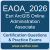 EAOA_2026: Esri ArcGIS Online Administration Associate 2026