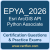 EPYA_2026: Esri ArcGIS API for Python Associate 2026