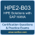 HPE2-B03: HPE Solutions with SAP HANA