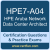 HPE7-A04: HPE Network Data Center Architect (Aruba-ACNA-DC)