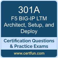 301A: F5 BIG-IP LTM Specialist Architect, Setup, and Deploy (BIG-IP LTM)