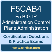 F5CAB4: F5 BIG-IP Administration Control Plane Administration