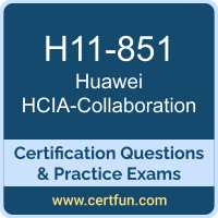 H11-851: Huawei Certified ICT Associate - Collaboration (HCIA-Collaboration)