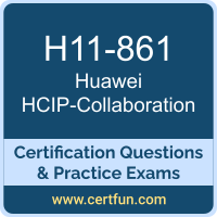 H11-861: Huawei Certified ICT Professional - Collaboration (HCIP-Collaboration)