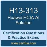 H13-313: Huawei Certified ICT Associate-AI Solution (HCIA-AI Solution) H13-313: Huawei Certified ICT Associate-AI Solution (HCIA-AI Solution)