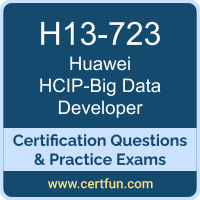 H13-723: Huawei Certified ICT Professional - Big Data Developer (HCIP-Big Data D