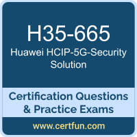 H35-665: Huawei Certified ICT Professional-5G-Security Solution H35-665: Huawei Certified ICT Professional-5G-Security Solution