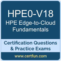 HPE0-V18: HPE Edge-to-Cloud Fundamentals (ATP-EdgCldAr) HPE0-V18: HPE Edge-to-Cloud Fundamentals (ATP-EdgCldAr)