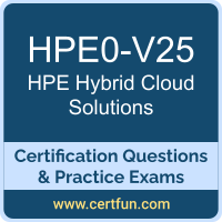 HPE0-V25: HPE Hybrid Cloud Solutions