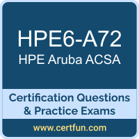 HPE6-A72: Aruba Certified Switching Associate (ACSA)