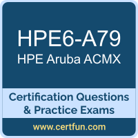 HPE6-A79: Aruba Certified Mobility Expert (ACMX)