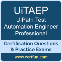 UiTAEP: UiPath Test Automation Engineer Professional