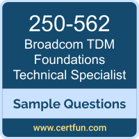 Broadcom 250-562 VCE, TDM 4.9 Foundations Technical Dumps, 250-562 PDF, 250-562 Dumps, TDM 4.9 Foundations Technical VCE, Broadcom TDM 4.9 Foundations Technical PDF