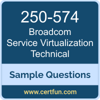 Broadcom 250-574 VCE, Service Virtualization Technical Dumps, 250-574 PDF, 250-574 Dumps, Service Virtualization Technical VCE, Broadcom Service Virtualization Technical PDF