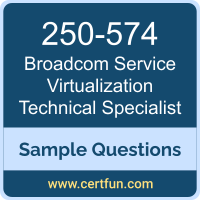 Broadcom 250-574 VCE, Service Virtualization Technical Specialist Dumps, 250-574 PDF, 250-574 Dumps, Service Virtualization Technical Specialist VCE, Broadcom Service Virtualization Technical Specialist PDF