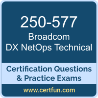 DX NetOps Technical Dumps, DX NetOps Technical PDF, 250-577 PDF, DX NetOps Technical Braindumps, 250-577 Questions PDF, Broadcom 250-577 VCE, Broadcom DX NetOps Technical Dumps