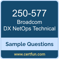 Broadcom 250-577 VCE, DX NetOps Technical Dumps, 250-577 PDF, 250-577 Dumps, DX NetOps Technical VCE, Broadcom DX NetOps Technical PDF