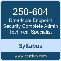 Endpoint Security Complete Admin Technical Specialist PDF, 250-604 Dumps, 250-604 PDF, Endpoint Security Complete Admin Technical Specialist VCE, 250-604 Questions PDF, Broadcom 250-604 VCE, Broadcom Endpoint Security Complete Admin Technical Specialist Dumps, Broadcom Endpoint Security Complete Admin Technical Specialist PDF