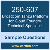 Broadcom 250-607 VCE, Tanzu Platform for Cloud Foundry Technical Specialist Dumps, 250-607 PDF, 250-607 Dumps, Tanzu Platform for Cloud Foundry Technical Specialist VCE, Broadcom Tanzu Platform for Cloud Foundry Technical Specialist PDF