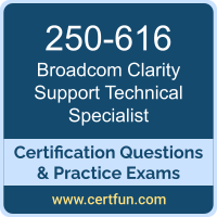 Clarity Support Technical Specialist Dumps, Clarity Support Technical Specialist PDF, 250-616 PDF, Clarity Support Technical Specialist Braindumps, 250-616 Questions PDF, Broadcom 250-616 VCE