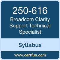 Clarity Support Technical Specialist PDF, 250-616 Dumps, 250-616 PDF, Clarity Support Technical Specialist VCE, 250-616 Questions PDF, Broadcom 250-616 VCE, Broadcom Clarity Support Technical Specialist Dumps, Broadcom Clarity Support Technical Specialist PDF