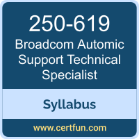 Automic Support Technical Specialist PDF, 250-619 Dumps, 250-619 PDF, Automic Support Technical Specialist VCE, 250-619 Questions PDF, Broadcom 250-619 VCE, Broadcom Automic Support Technical Specialist Dumps, Broadcom Automic Support Technical Specialist PDF