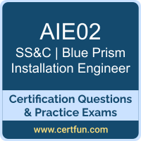 Installation Engineer Dumps, Installation Engineer PDF, AIE02 PDF, Installation Engineer Braindumps, AIE02 Questions PDF, SS&C | Blue Prism AIE02 VCE, SS&C | Blue Prism Installation Engineer Dumps