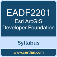 ArcGIS Developer Foundation PDF, EADF2201 Dumps, EADF2201 PDF, ArcGIS Developer Foundation VCE, EADF2201 Questions PDF, Esri EADF2201 VCE, Esri ArcGIS Developer Foundation Dumps, Esri ArcGIS Developer Foundation PDF