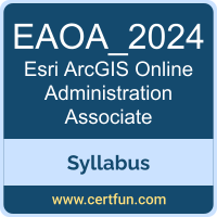 ArcGIS Online Administration Associate PDF, EAOA_2024 Dumps, EAOA_2024 PDF, ArcGIS Online Administration Associate VCE, EAOA_2024 Questions PDF, Esri EAOA_2024 VCE, Esri ArcGIS Online Administration Associate Dumps, Esri ArcGIS Online Administration Associate PDF