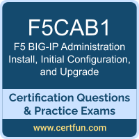 BIG-IP Administration Install, Initial Configuration, and Upgrade Dumps, BIG-IP Administration Install, Initial Configuration, and Upgrade PDF, F5CAB1 PDF, BIG-IP Administration Install, Initial Configuration, and Upgrade Braindumps, F5CAB1 Questions PDF, F5 F5CAB1 VCE, F5 BIG-IP Administration Install, Initial Configuration, and Upgrade Dumps