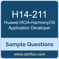 Huawei H14-211 VCE, HCIA-HarmonyOS Application Developer Dumps, H14-211 PDF, H14-211 Dumps, HCIA-HarmonyOS Application Developer VCE, Huawei HCIA-HarmonyOS Application Developer PDF