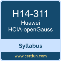 HCIA-openGauss PDF, H14-311 Dumps, H14-311 PDF, HCIA-openGauss VCE, H14-311 Questions PDF, Huawei H14-311 VCE, Huawei HCIA-openGauss Dumps, Huawei HCIA-openGauss PDF